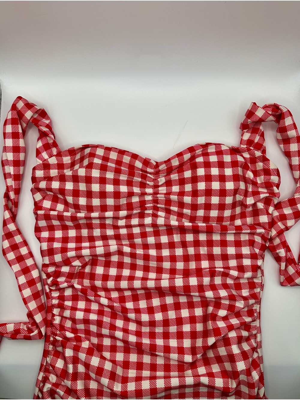 Modcloth Bathing Beauty One-Piece Swimsuit in Cherry Pie - Picture 5 of 6